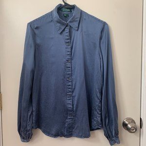 Vintage Ralph Lauren blouse - 100% silk